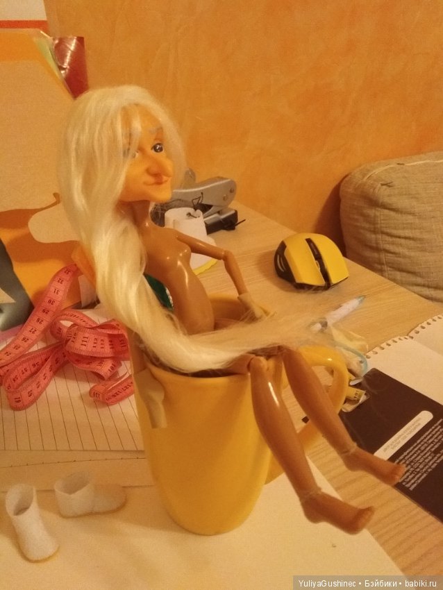 Моя Баба Галамартовна — Перепрошивка волос и восстановление париков: МК (фото 5)