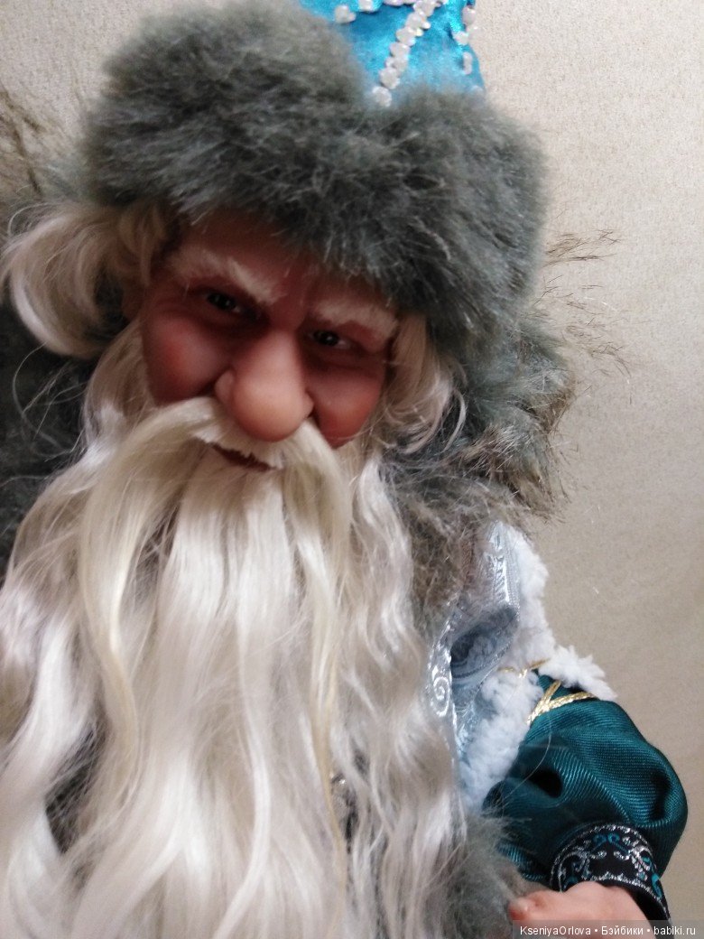 Морозко — Лепка авторских кукол: полимерная глина (фото 6)