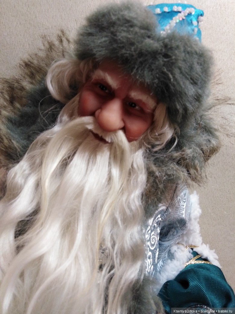 Морозко — Лепка авторских кукол: полимерная глина (фото 4)