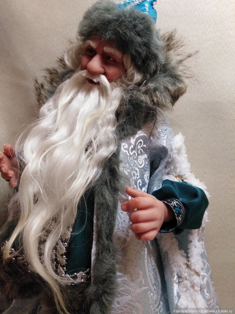 Морозко — Лепка авторских кукол: полимерная глина (фото 3)