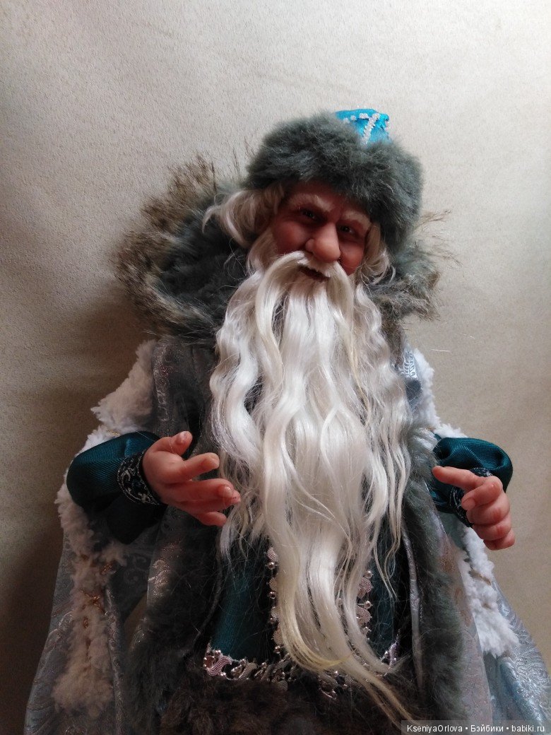 Морозко — Лепка авторских кукол: полимерная глина (фото 5)
