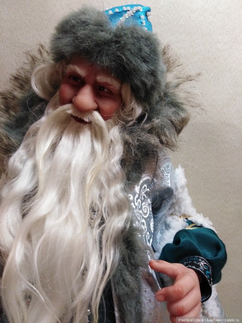 Морозко — Лепка авторских кукол: полимерная глина (фото 2)