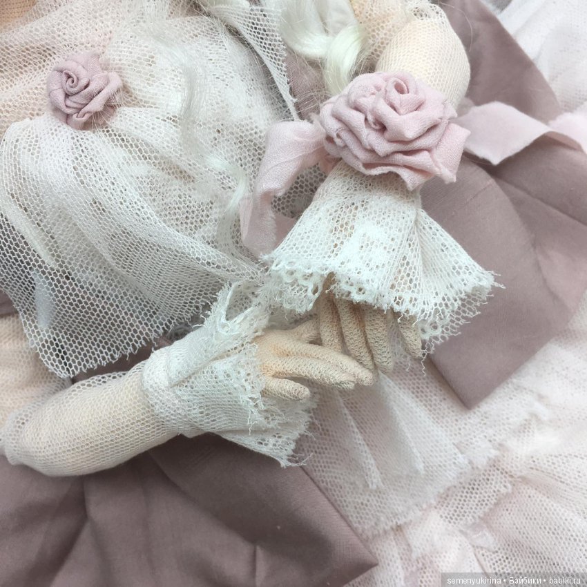 Фея. Текстильная шарнирная кукла