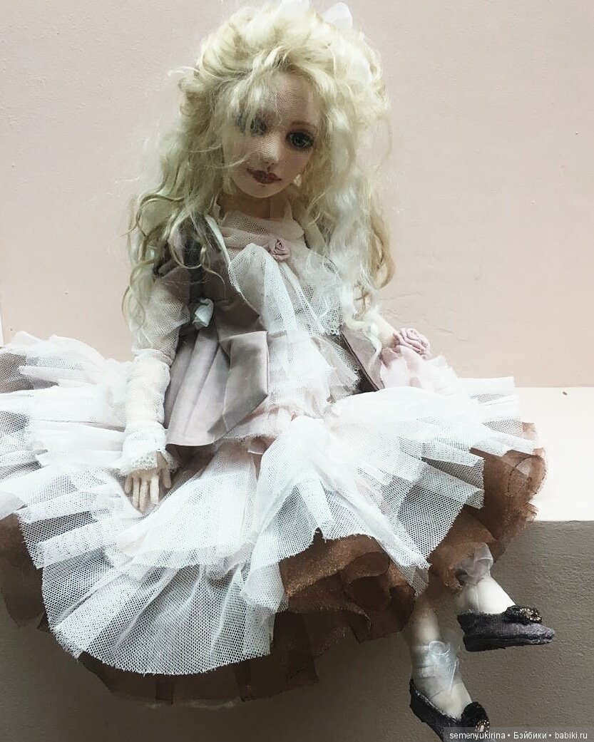 Фея. Текстильная шарнирная кукла (фото 5)