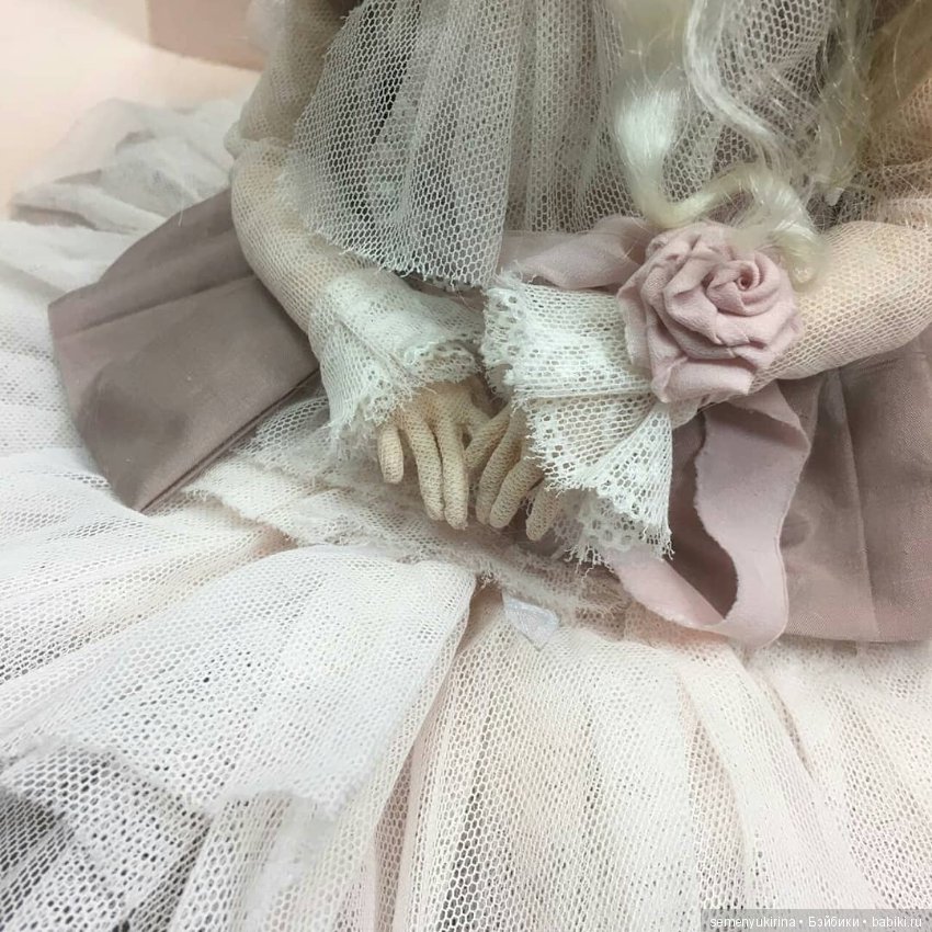 Фея. Текстильная шарнирная кукла (фото 2)