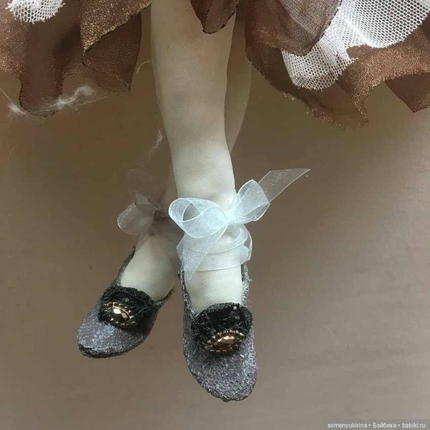 Фея. Текстильная шарнирная кукла (фото 3)