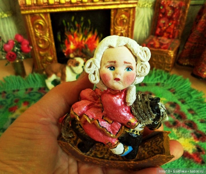 Новые ватные игрушки — Ватные игрушки на елку: ретро (фото 8)