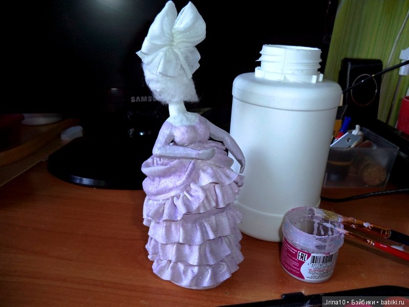 Новые ватные игрушки — Ватные игрушки на елку: ретро