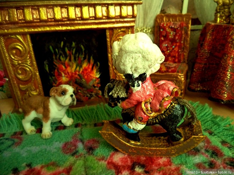 Новые ватные игрушки — Ватные игрушки на елку: ретро (фото 7)