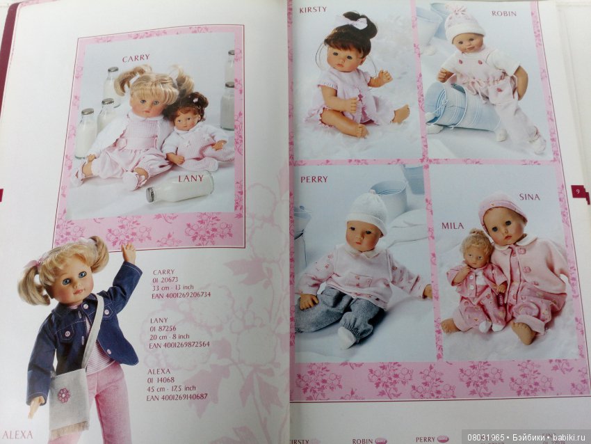 Каталог Gotz 2001 год — Куклы Gotz (Готц): Ханна (фото 3)
