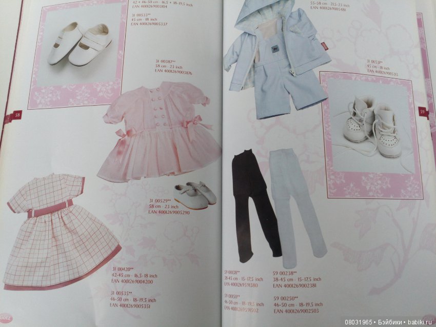 Каталог Gotz 2001 год — Куклы Gotz (Готц): Ханна