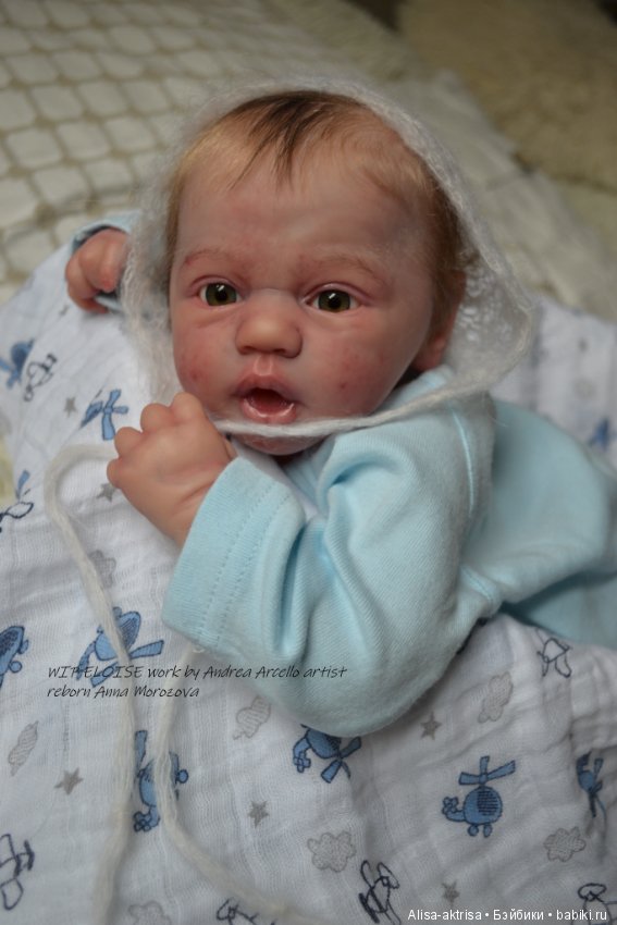 Элоиза в процессе возрождения. Кукла реборн Анны Морозовой (фото 9)
