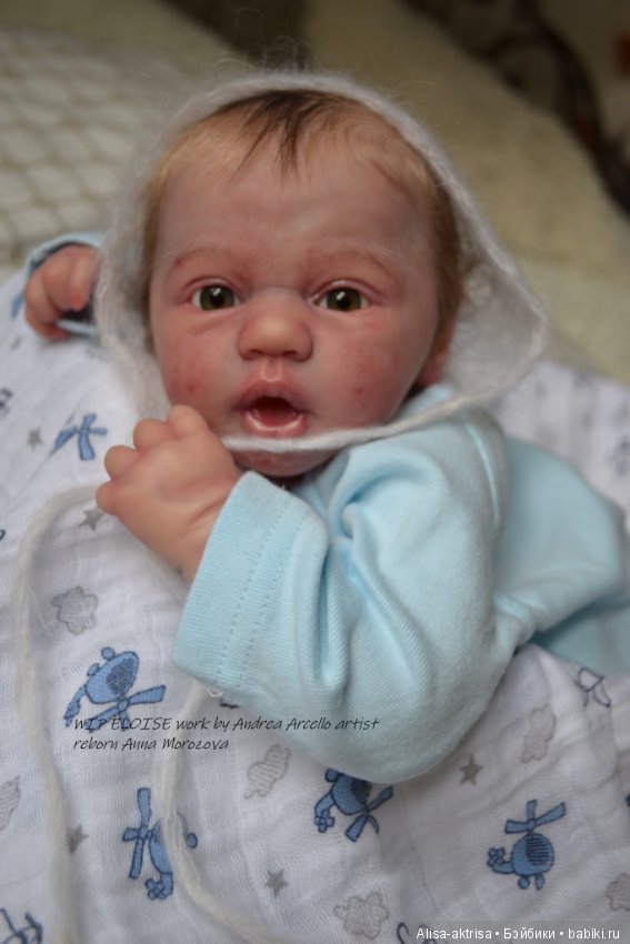Элоиза в процессе возрождения. Кукла реборн Анны Морозовой (фото 10)