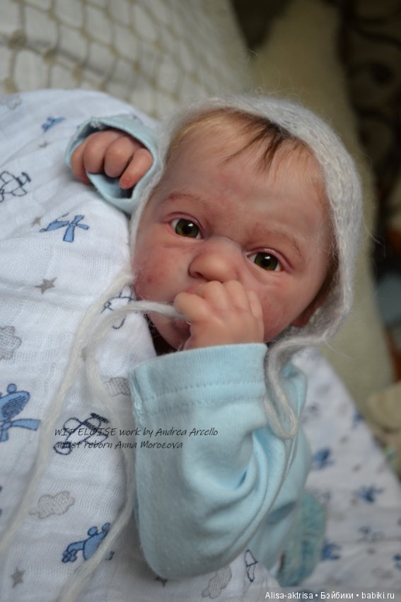 Элоиза в процессе возрождения. Кукла реборн Анны Морозовой