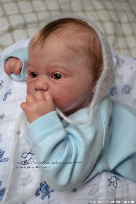 Элоиза в процессе возрождения. Кукла реборн Анны Морозовой