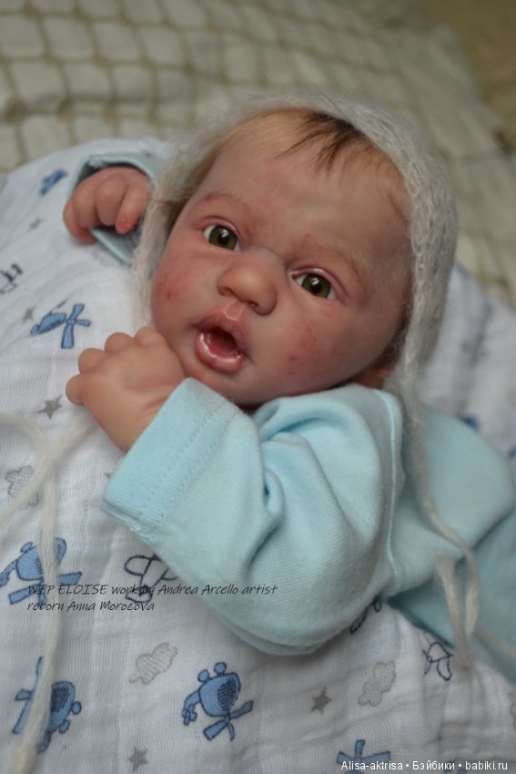 Элоиза в процессе возрождения. Кукла реборн Анны Морозовой (фото 8)