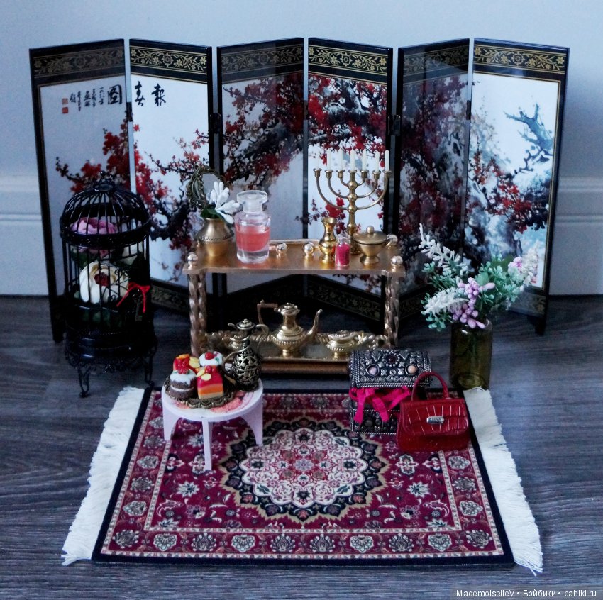 Китайская лаковая миниатюра, фотосет