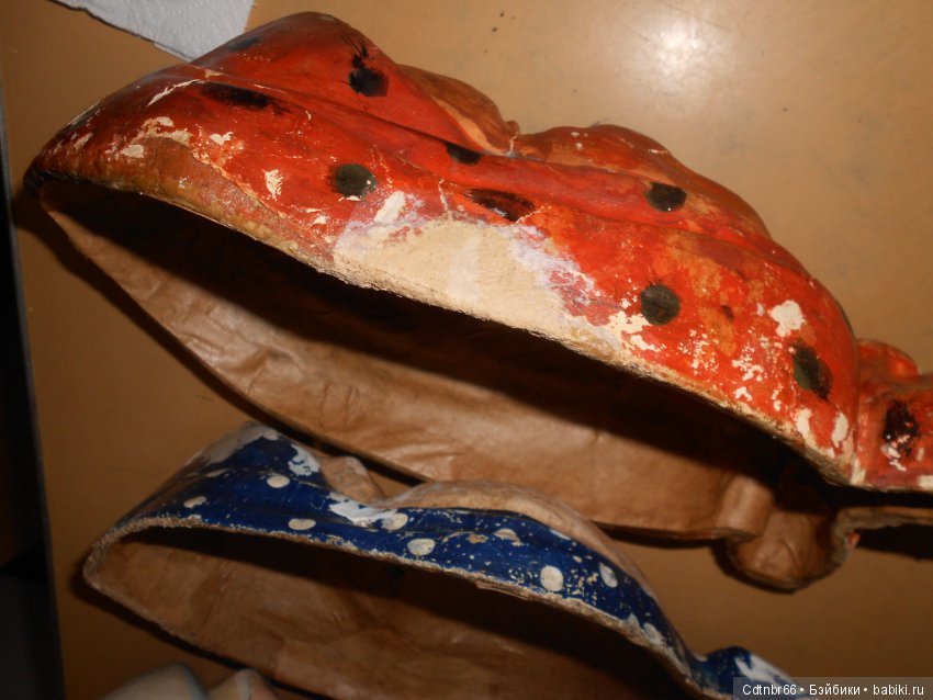 Часть 2. Старинные маски. МК от Светлой. Восстановление