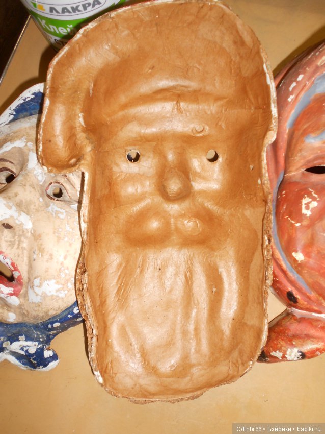 Часть 2. Старинные маски. МК от Светлой. Восстановление (фото 4)