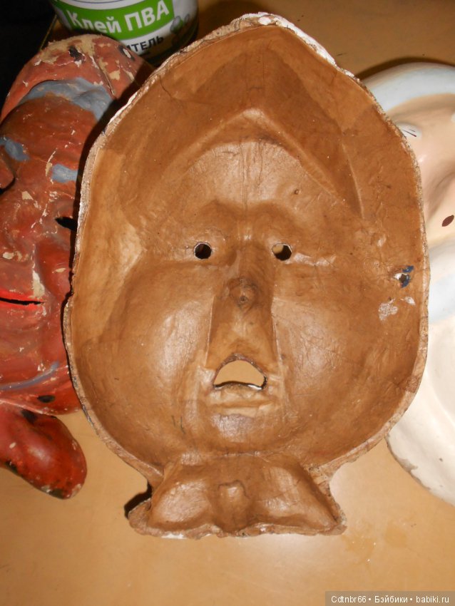 Часть 2. Старинные маски. МК от Светлой. Восстановление (фото 2)