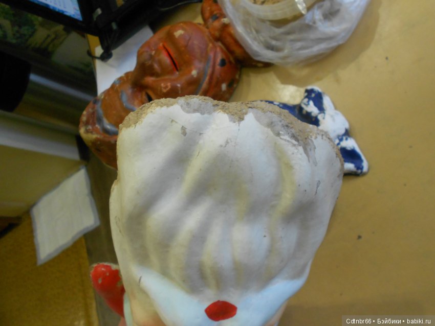 Часть 2. Старинные маски. МК от Светлой. Восстановление