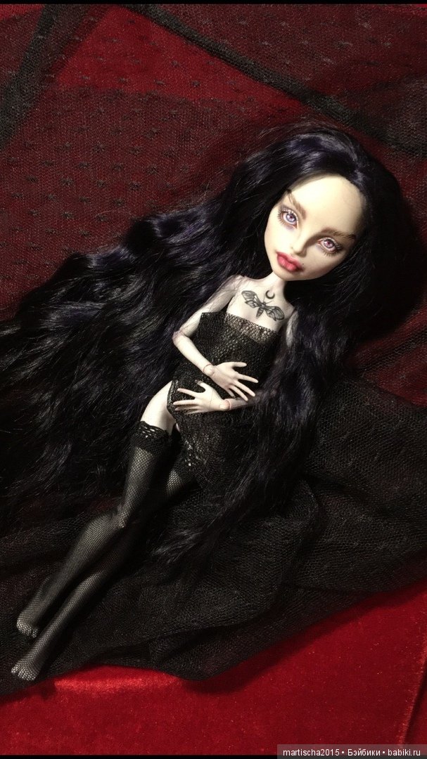 Страшные сказки ч 1 — ООАК Monster High и Ever After High: репейнт (фото 4)