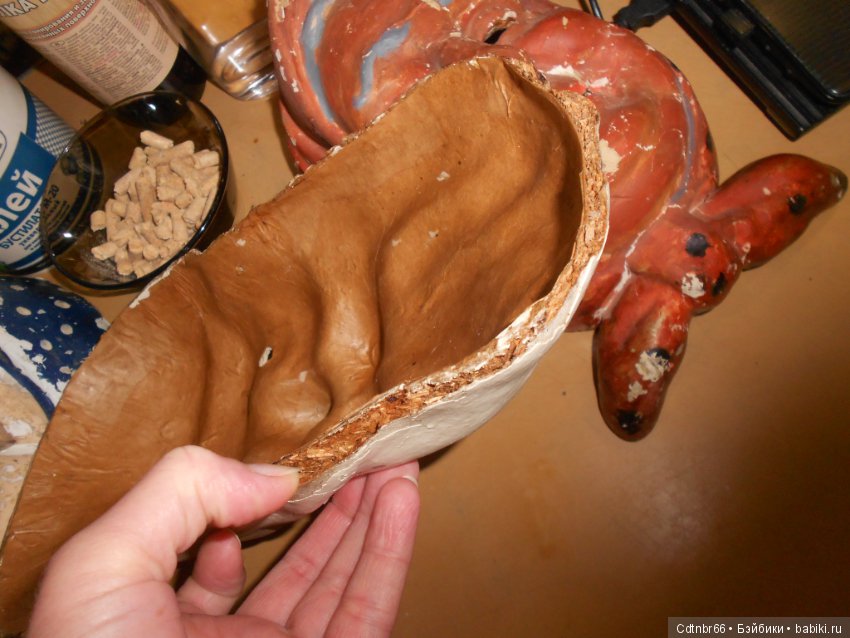 Часть 2. Старинные маски. МК от Светлой. Восстановление (фото 8)