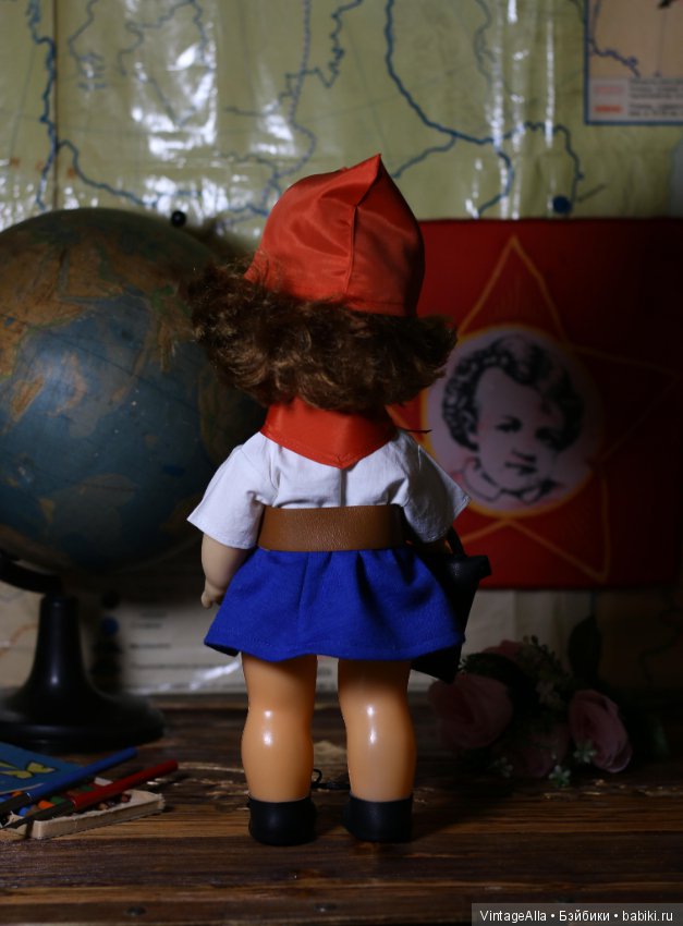Красные галстуки — Советские винтажные куклы (СССР): Ленигрушка (фото 6)