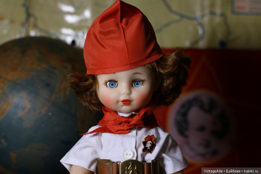 Красные галстуки — Советские винтажные куклы (СССР): Ленигрушка (фото 3)