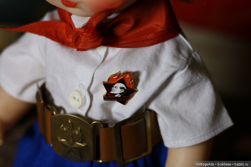 Красные галстуки — Советские винтажные куклы (СССР): Ленигрушка (фото 7)