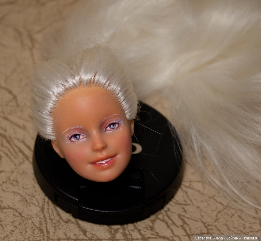 Снежная королева — ООАК и кастом Барби (Barbie): репейнт