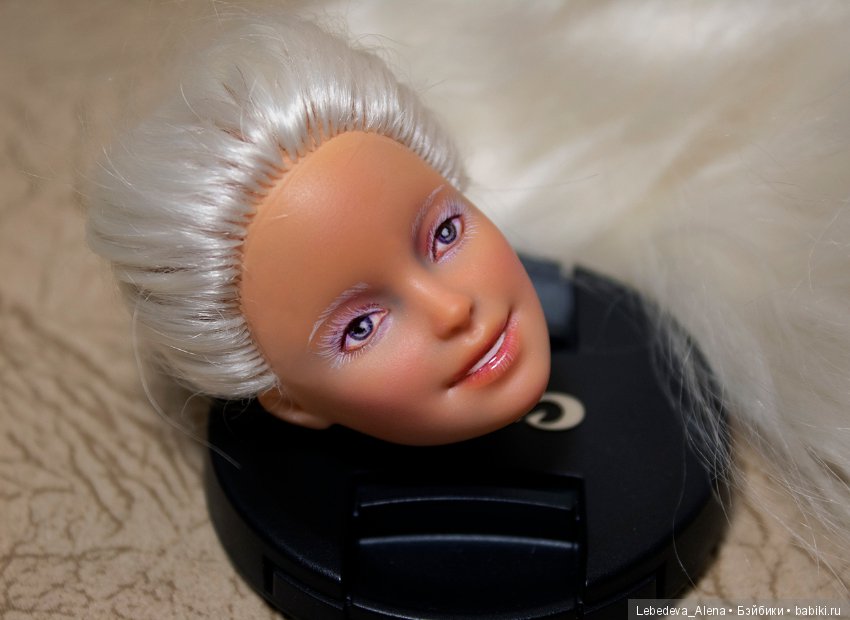 Снежная королева — ООАК и кастом Барби (Barbie): репейнт (фото 3)