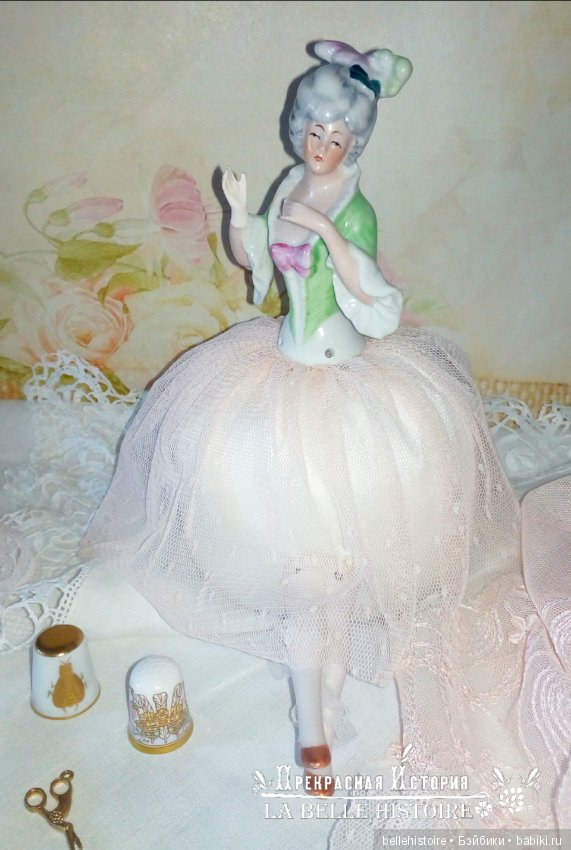 Старинная куколка-игольница. Еще раз о реставрации в домашних условиях (фото 6)