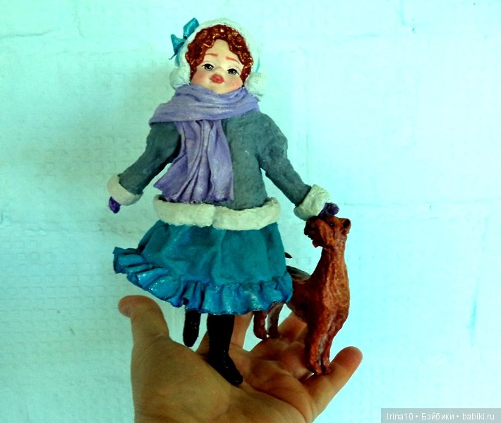 Новые ватные игрушки - У меня теперь собака