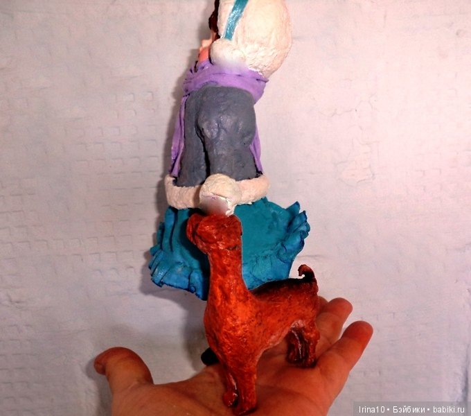 Новые ватные игрушки - У меня теперь собака (фото 2)