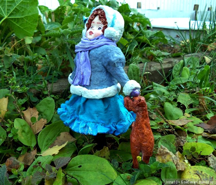 Новые ватные игрушки - У меня теперь собака (фото 8)