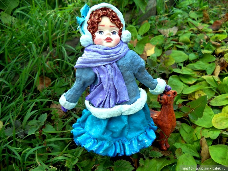 Новые ватные игрушки - У меня теперь собака (фото 6)