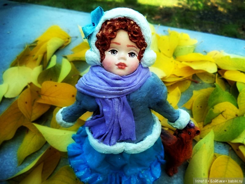 Новые ватные игрушки - У меня теперь собака (фото 9)