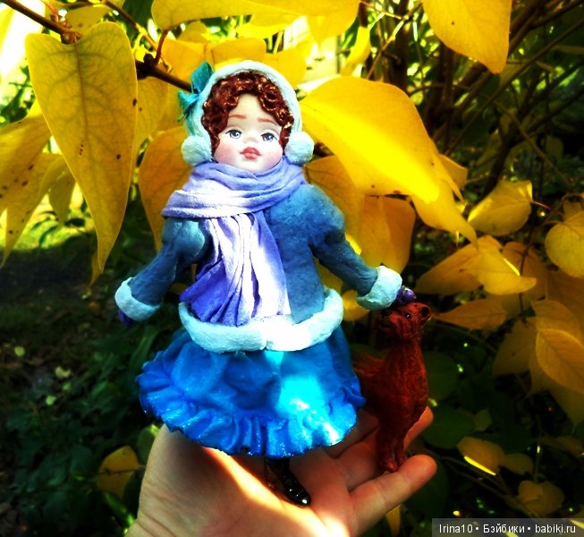 Новые ватные игрушки - У меня теперь собака (фото 3)