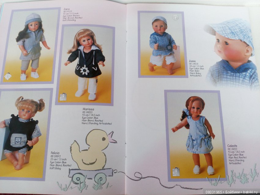 Каталог 2000 год, игровые куклы