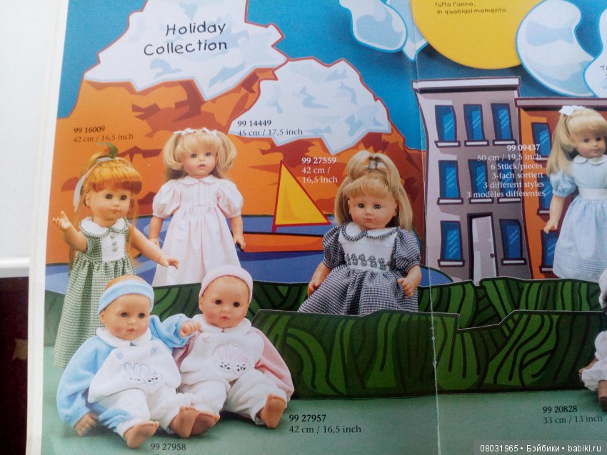 Каталог 1999 год — Куклы Gotz (Готц): Ханна (фото 6)