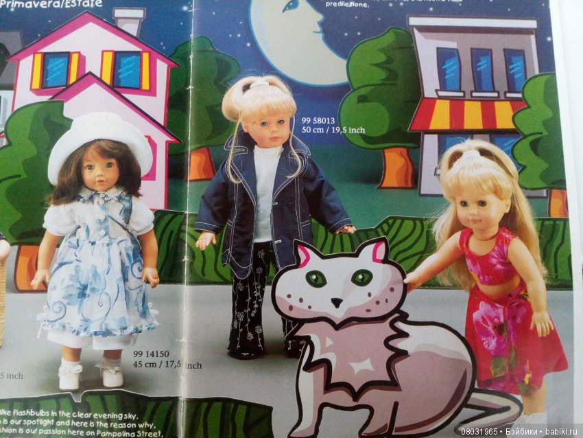 Каталог 1999 год — Куклы Gotz (Готц): Ханна (фото 3)