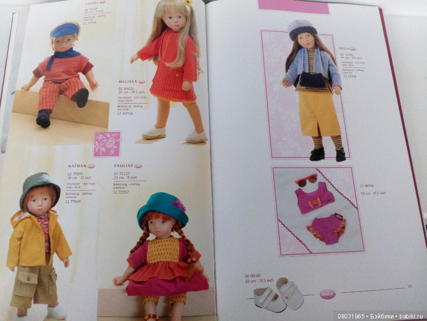 Каталог Gotz 2002 год. Часть первая