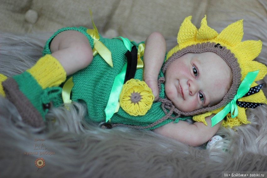 Малыш-подсолнух Флинн — Молды и прототипы Реборн (Reborn): новинки (фото 8)