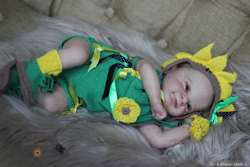 Малыш-подсолнух Флинн — Молды и прототипы Реборн (Reborn): новинки (фото 10)