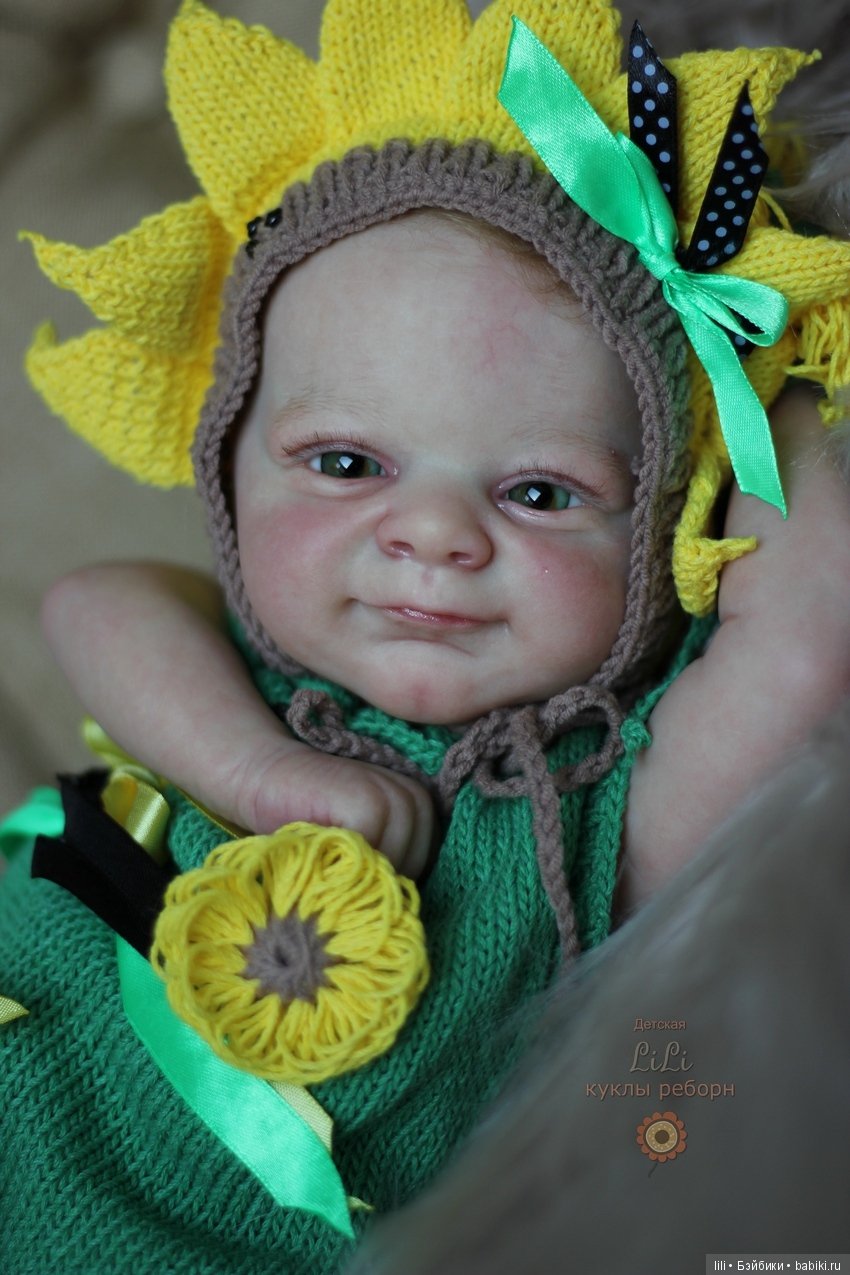 Малыш-подсолнух Флинн — Молды и прототипы Реборн (Reborn): новинки (фото 5)