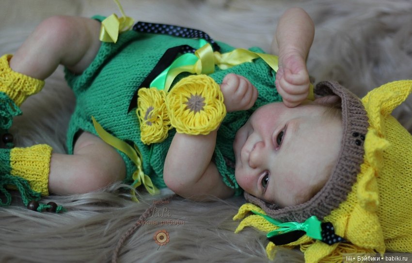 Малыш-подсолнух Флинн — Молды и прототипы Реборн (Reborn): новинки