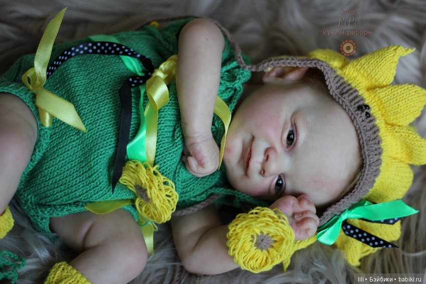 Малыш-подсолнух Флинн — Молды и прототипы Реборн (Reborn): новинки (фото 3)