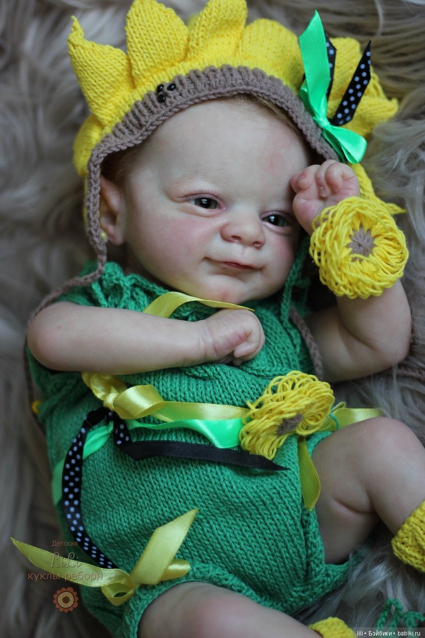 Малыш-подсолнух Флинн — Молды и прототипы Реборн (Reborn): новинки (фото 2)
