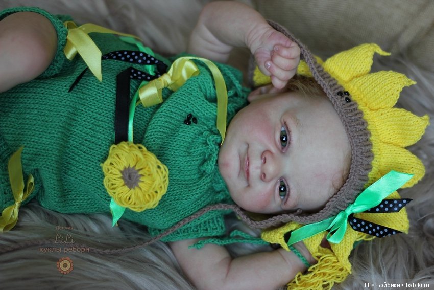 Малыш-подсолнух Флинн — Молды и прототипы Реборн (Reborn): новинки (фото 9)